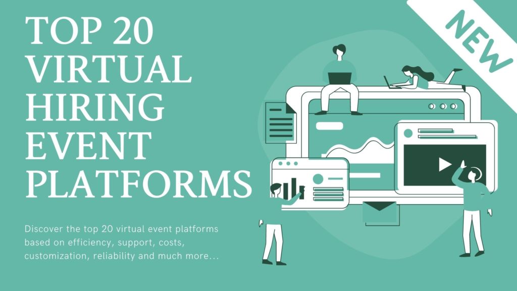 graphic for Top 20 Virtual Hiring Event Platform s